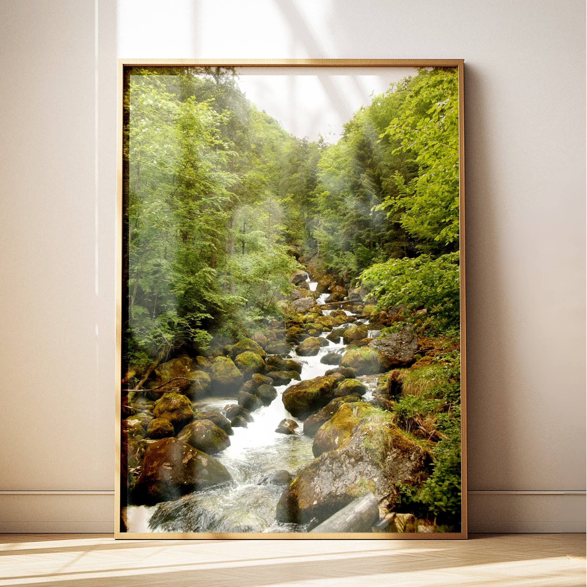 The Alps Forest Cascade