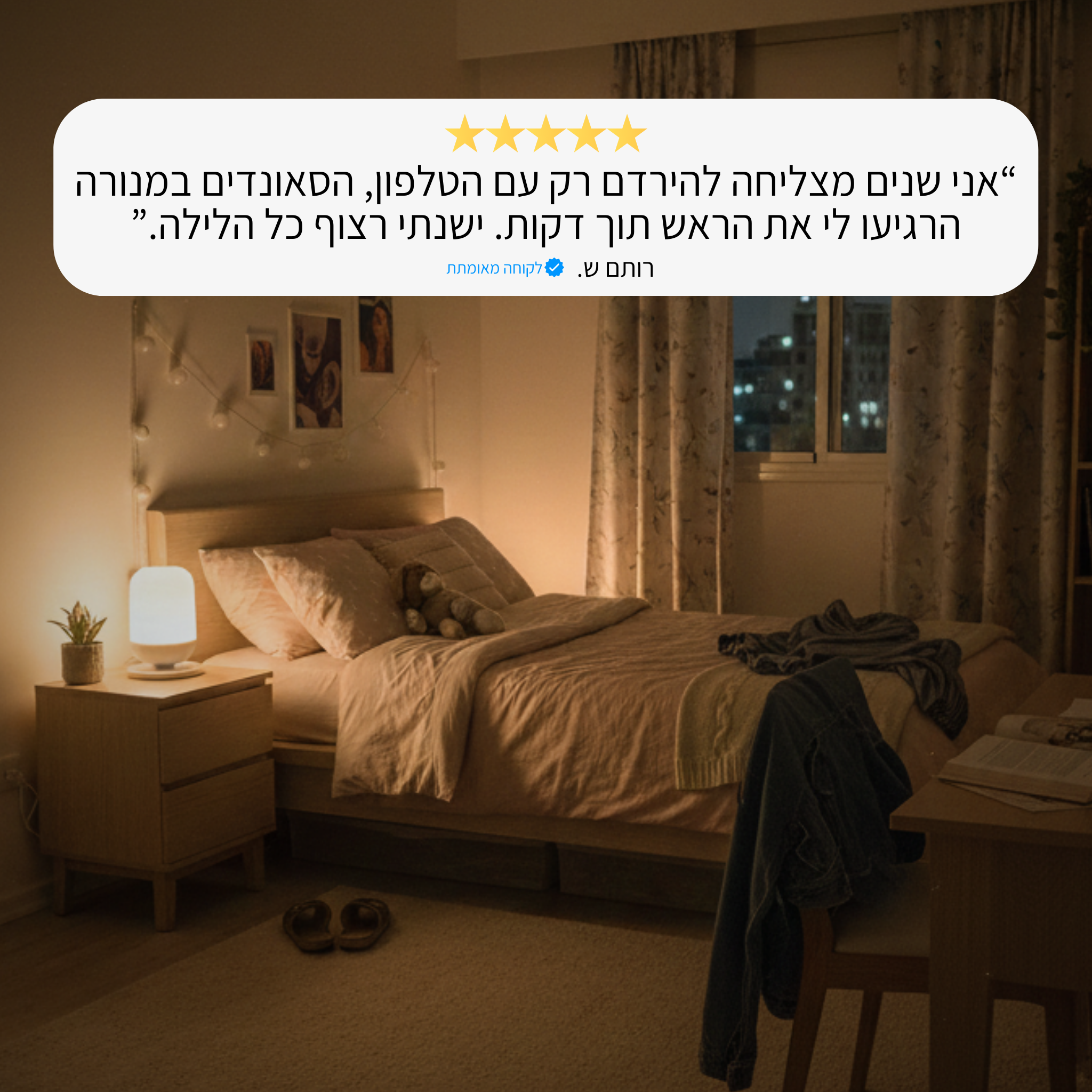 מנורת השינה Sleep Lunic