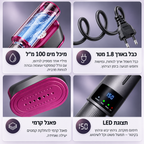 ™Lunic Steam - מגהץ קומפקטי לשימוש מהיר